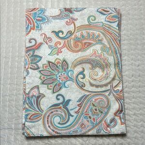 Cynthia Rowley Paisley Print Table Runner 85”x15” Spring / Summer Decor